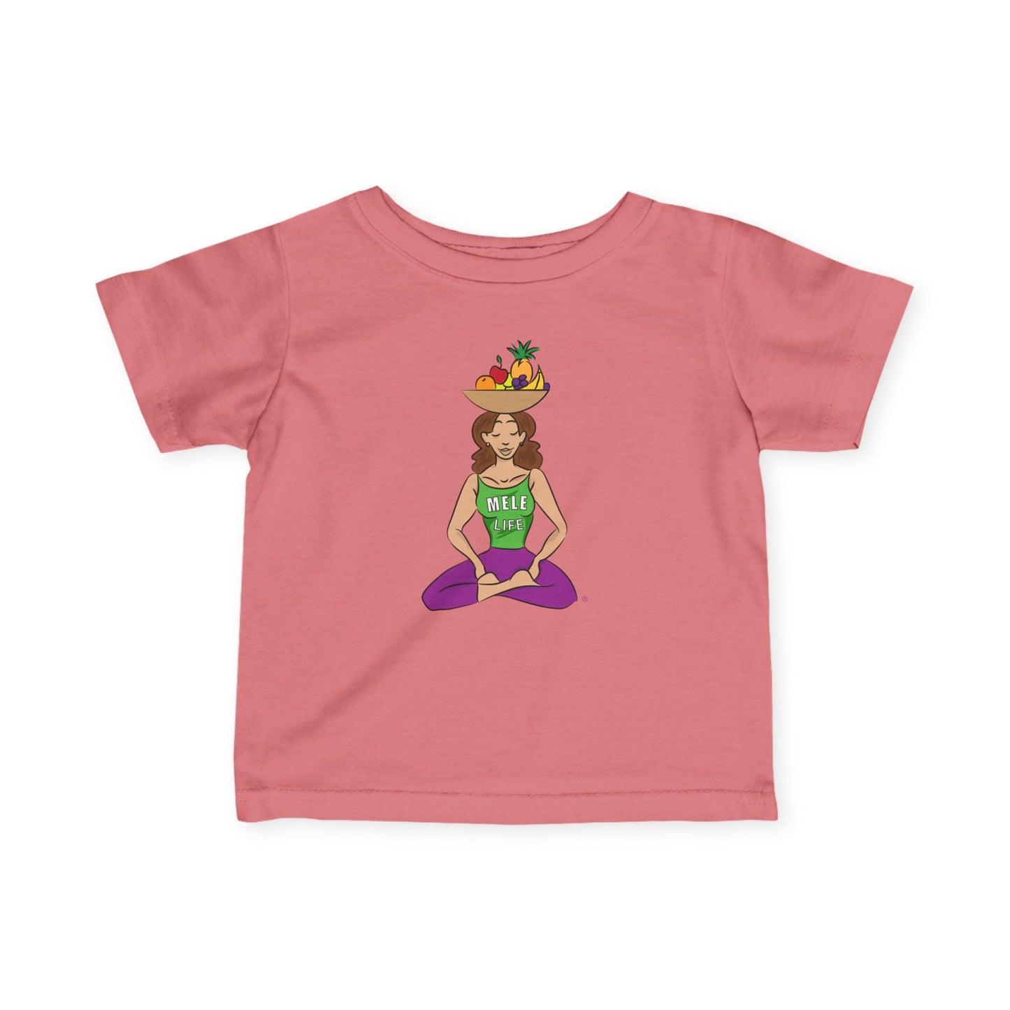 Infant Tee - Yoga Lady 1