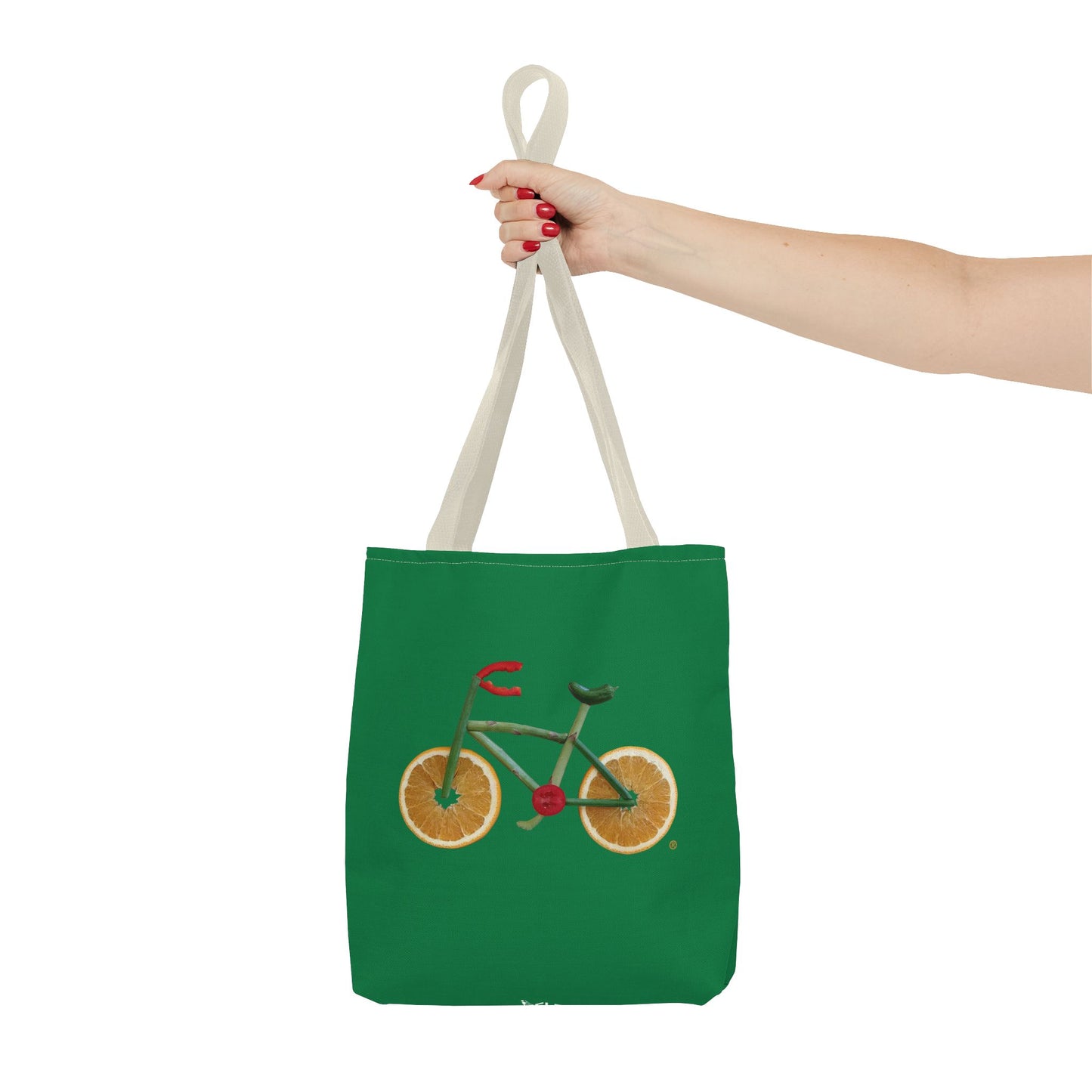 Tote Bag - Veggie Bike  (green)