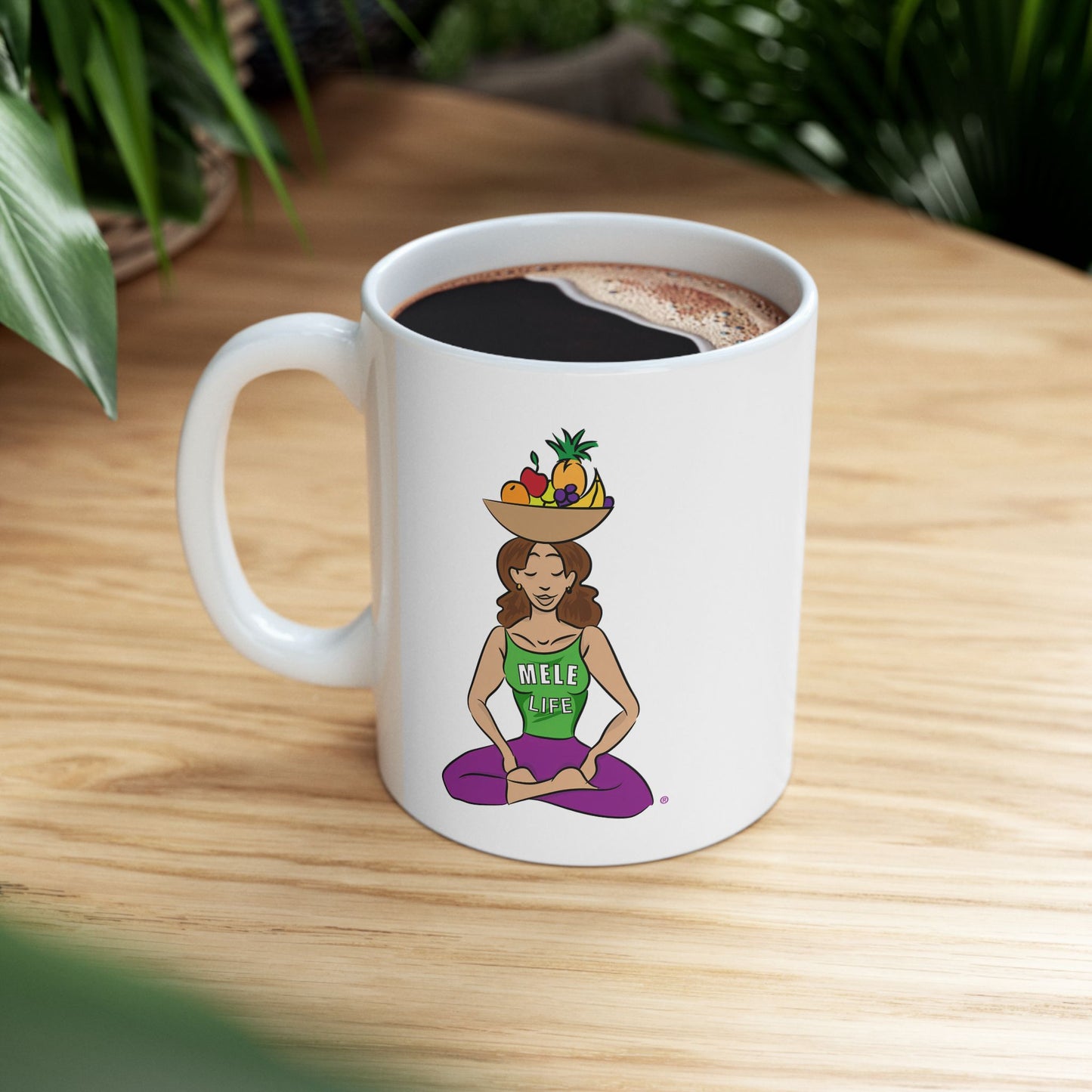 Coffee Mug (11oz/15oz) - Yoga Lady 1