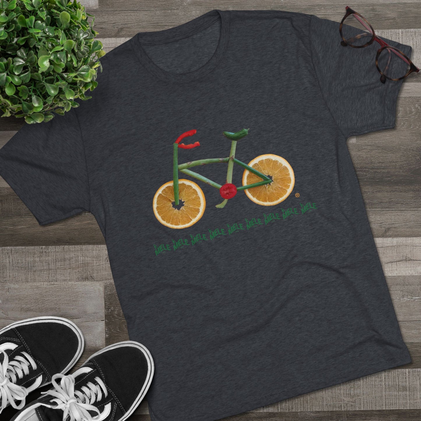 Triblend Tee (unisex) - Veggie Bike
