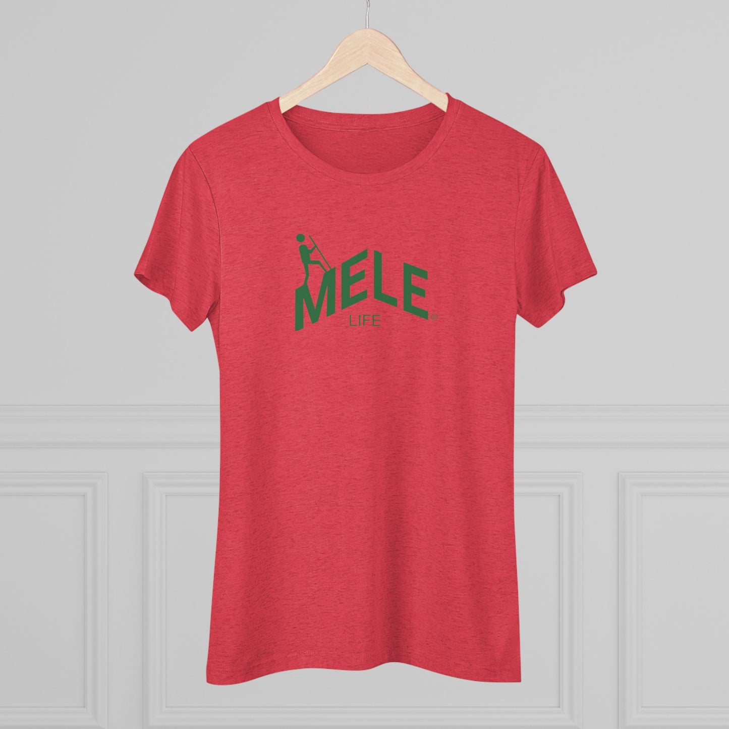 Women's Triblend Tee - MELE LIFE