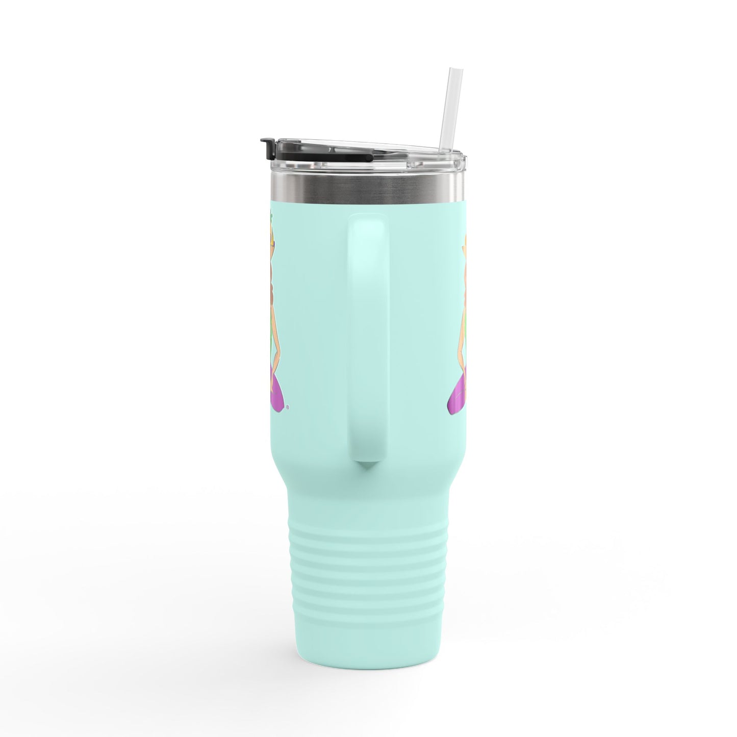 Travel Mug (40 oz) - Yoga Lady 1