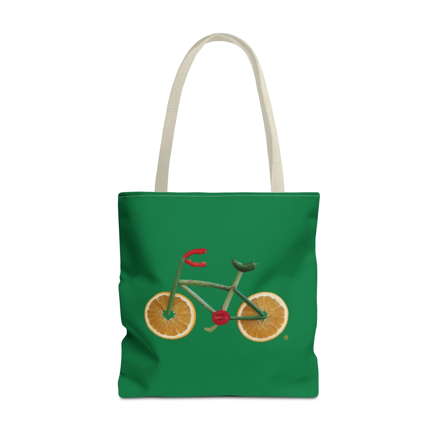 Tote Bag - Veggie Bike  (green)