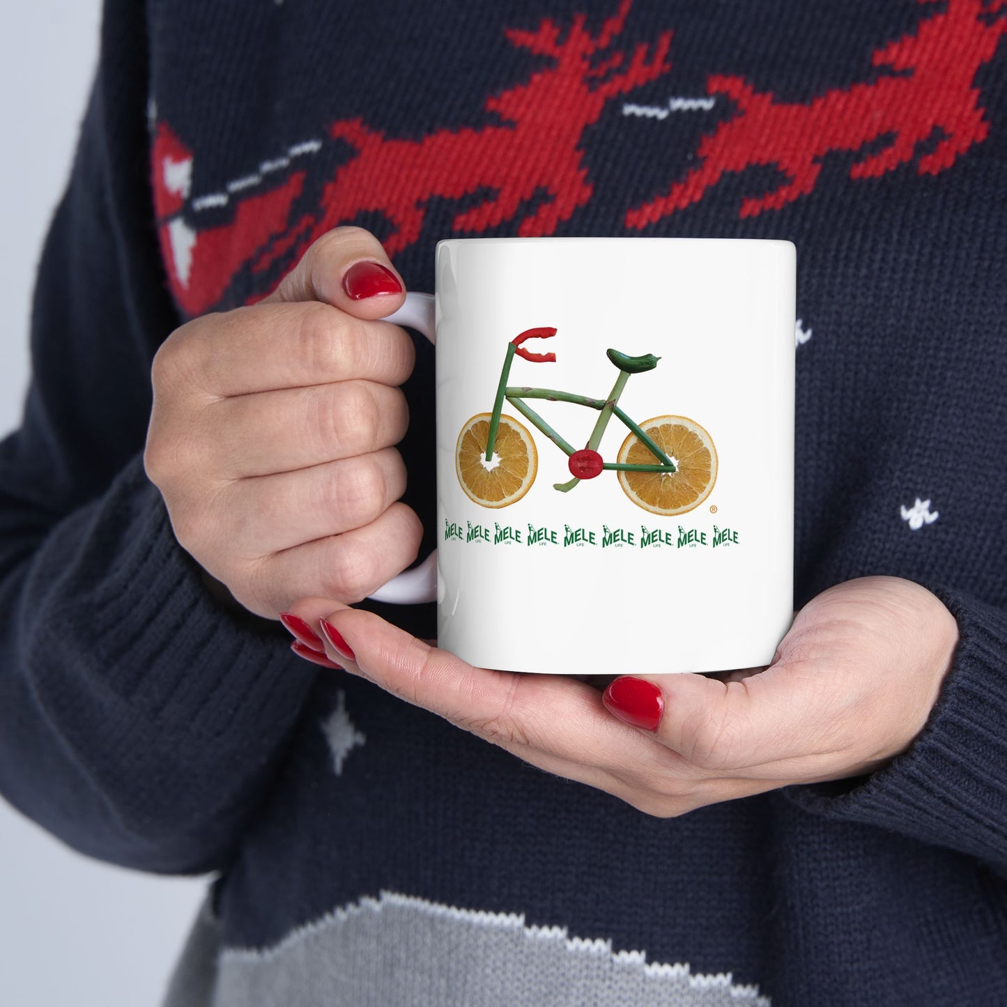 Coffee Mug (11oz/15oz) - Veggie Bike