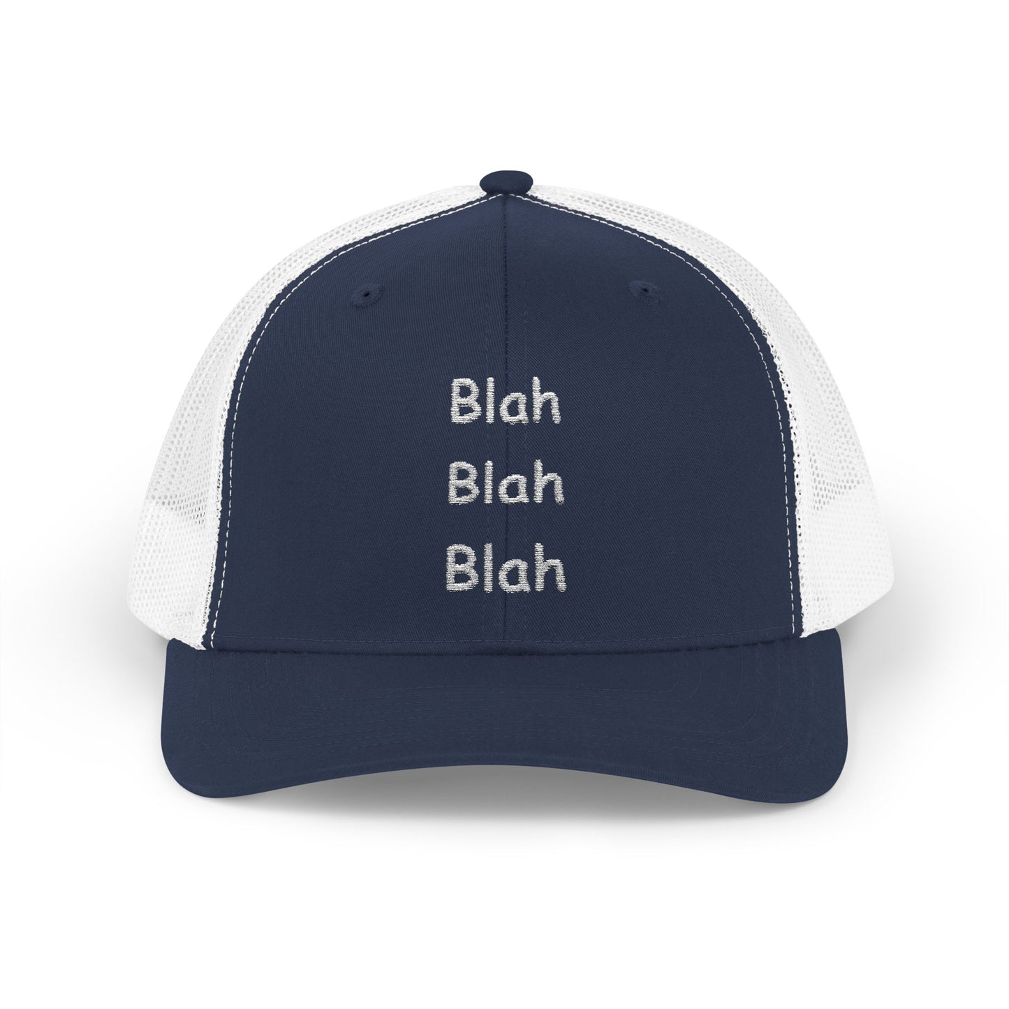 Baseball Cap (Snapback Trucker style) - Blah Blah Blah