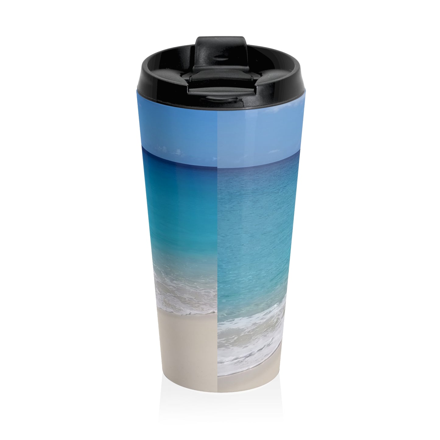 Travel Mug (15oz) - Beach Paradise