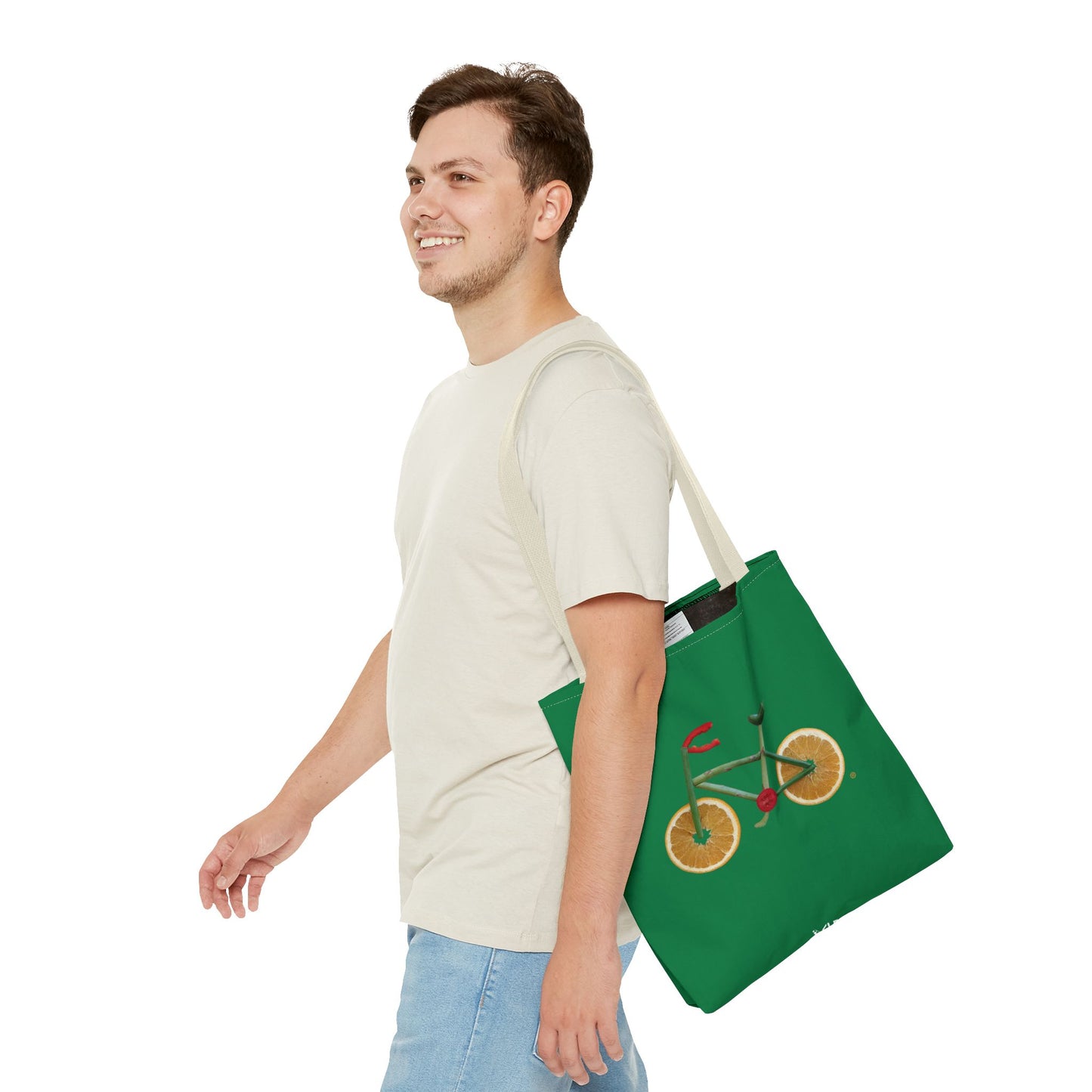 Tote Bag - Veggie Bike  (green)