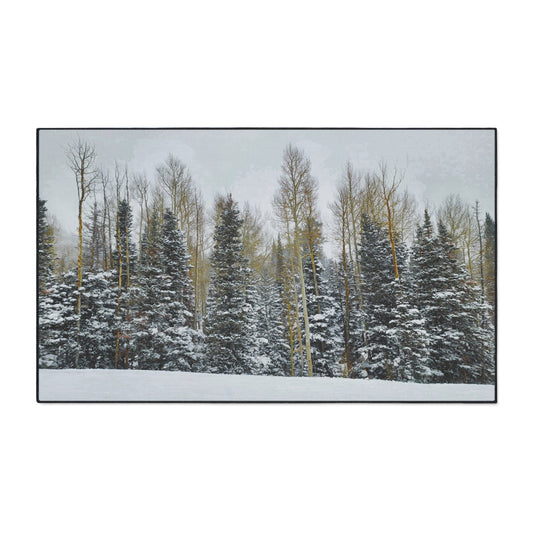 Floor Mat - Forest Winterscape