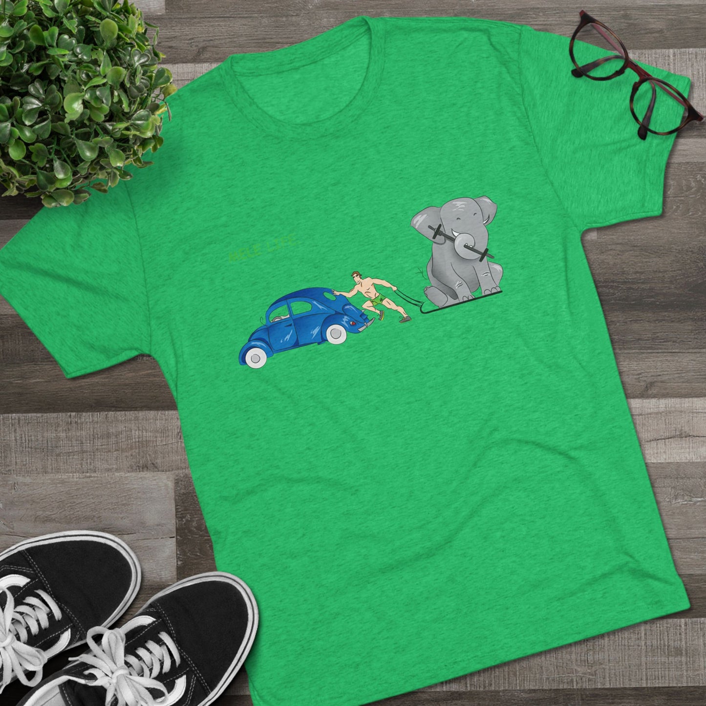 Triblend Tee (unisex) - Strong White Man