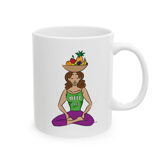 Coffee Mug (11oz/15oz) - Yoga Lady 1