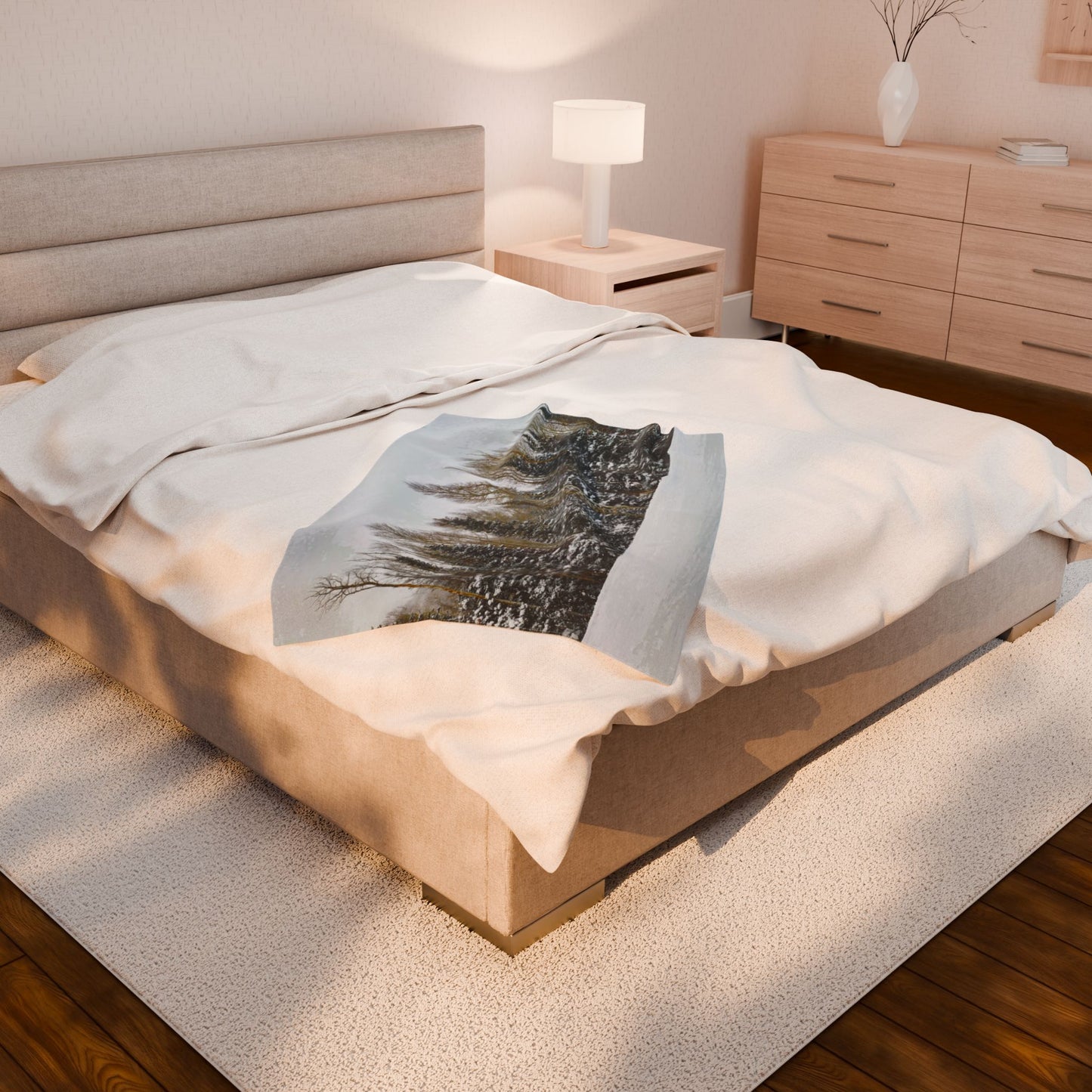 Blanket  - Forest Winterscape