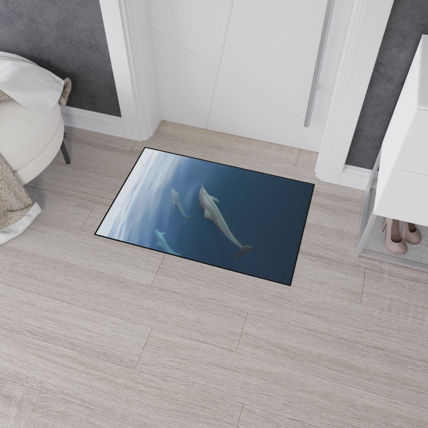 Floor Mat - Dolphins