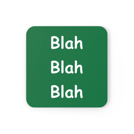 Coaster - Blah Blah Blah  (green)