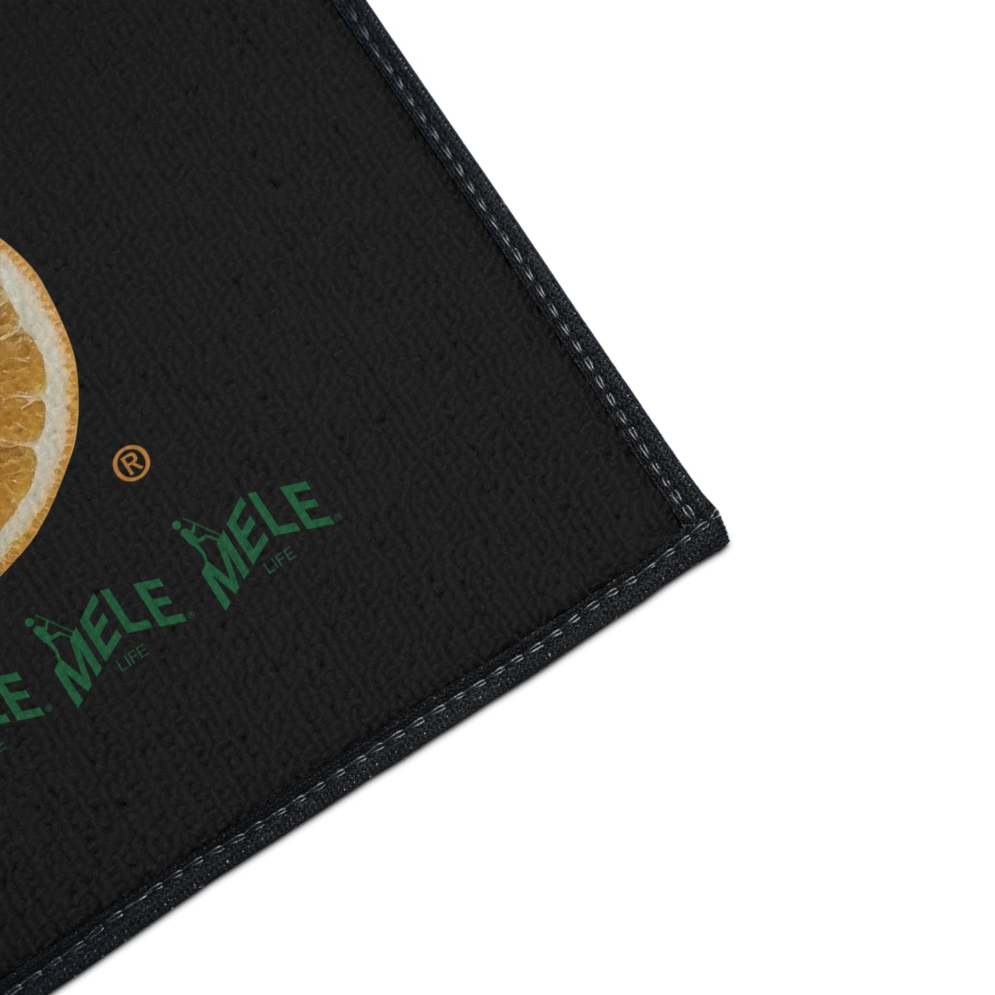 Floor Mat - Veggie Bike  (black)