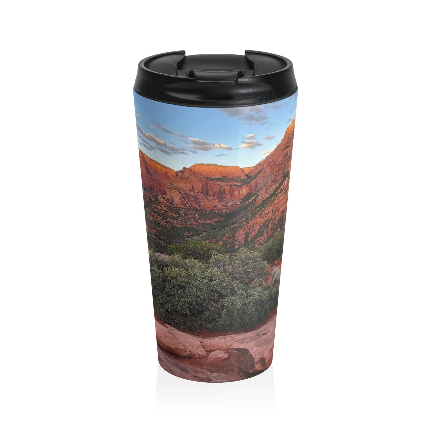 Travel Mug (15oz) - Kolob Canyons  (Zion National Park)