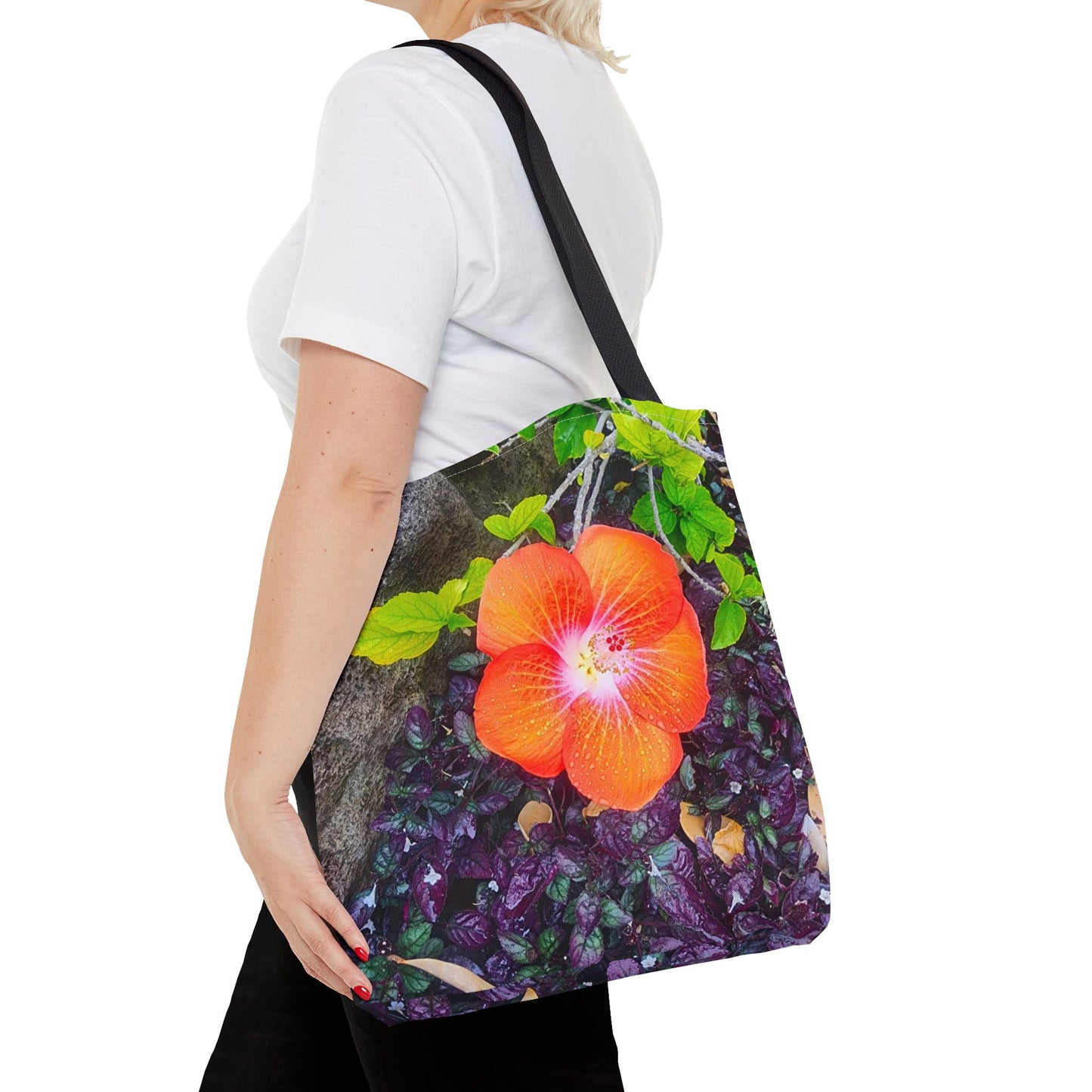 Tote Bag - Hawaiian Hibiscus Flower