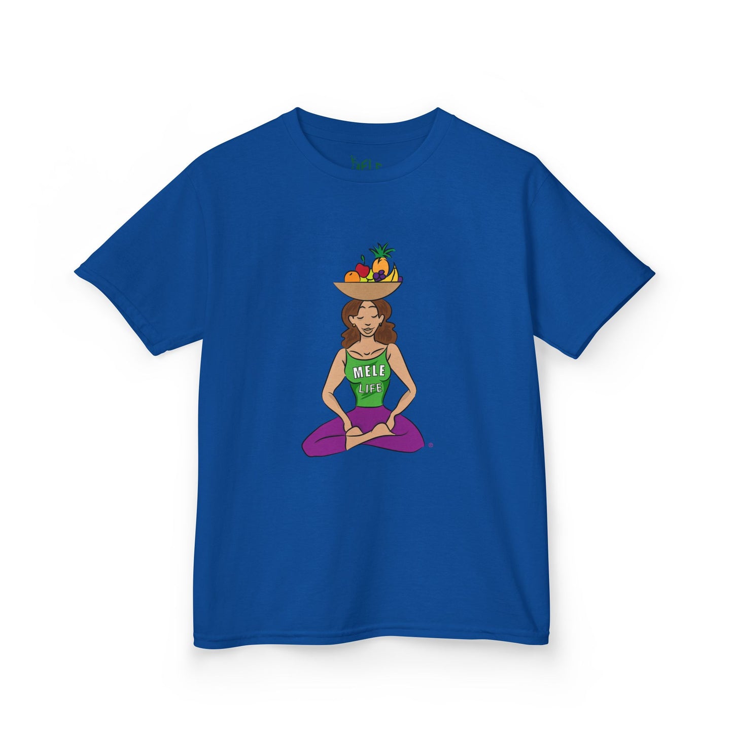Kids Tee - Yoga Lady 1