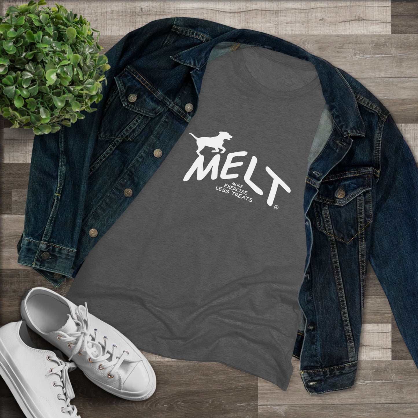 Women's Triblend Tee - MELT for dogs