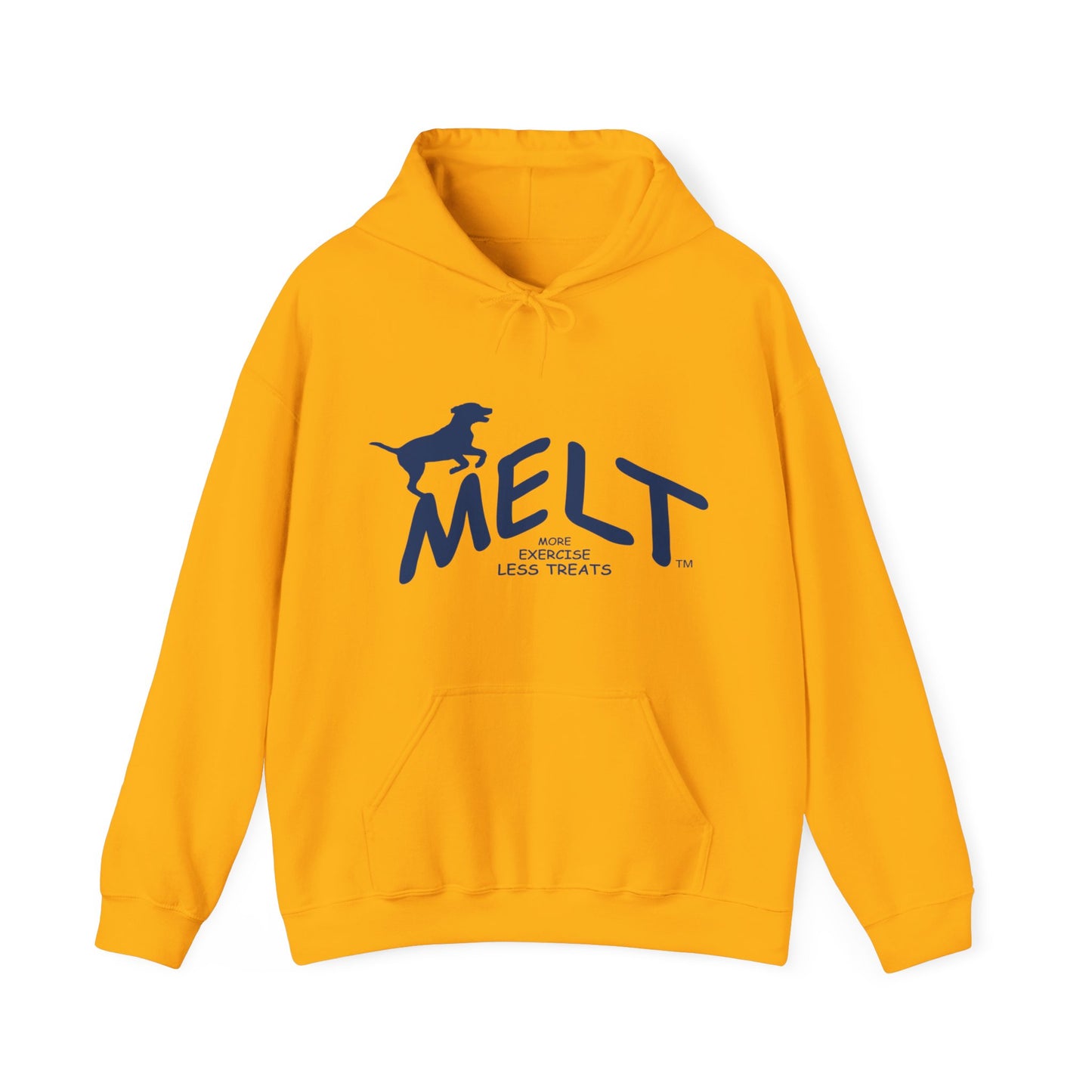 Hooded Sweatshirt (unisex) - MELT   (blue)