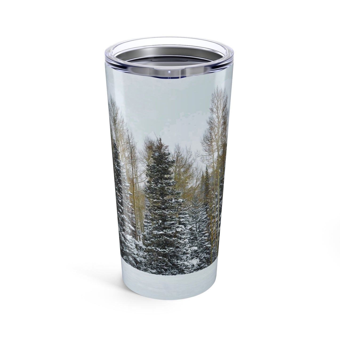 Tumbler (20oz) - Forest Winterscape