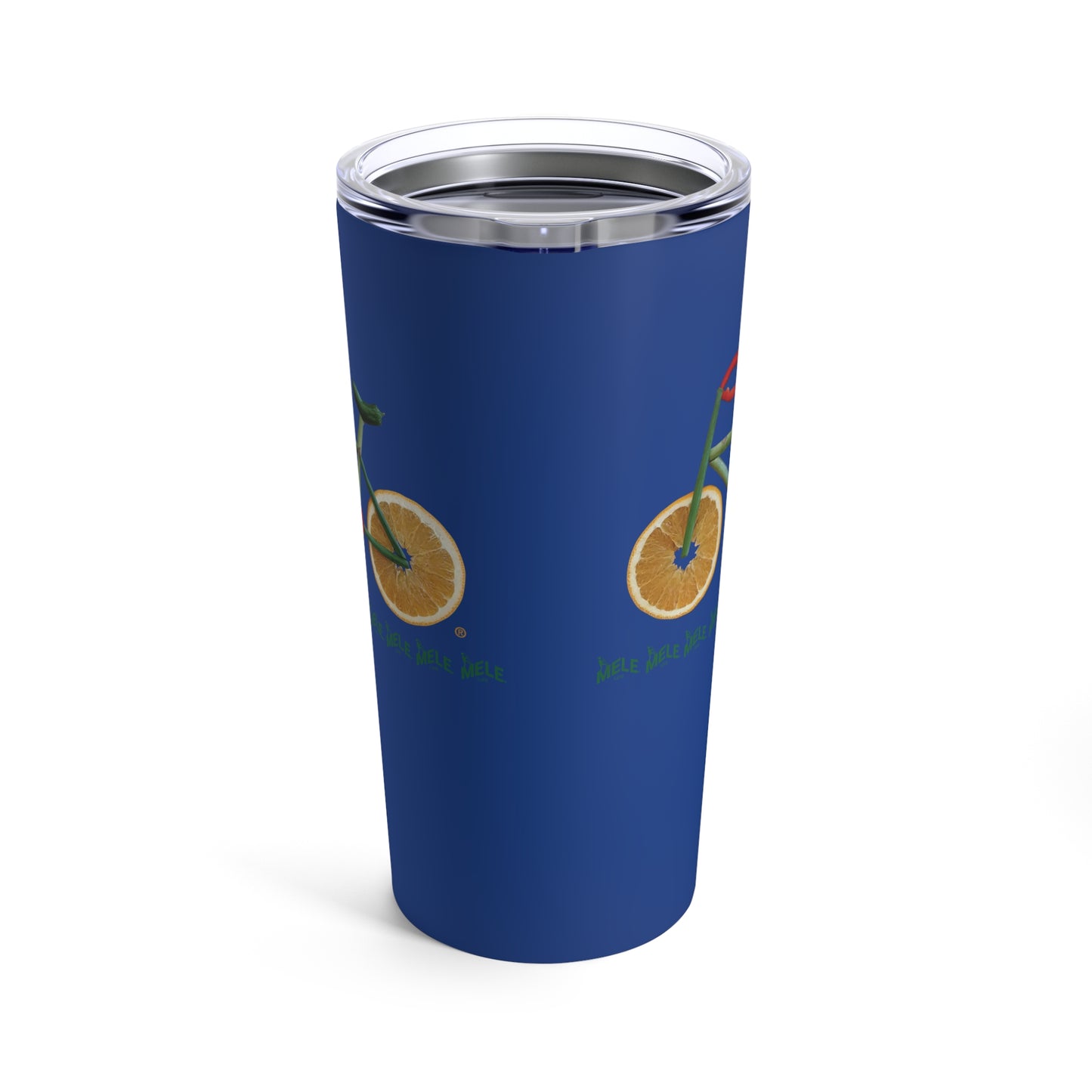 Tumbler 20oz - Veggie Bike   (dark blue)