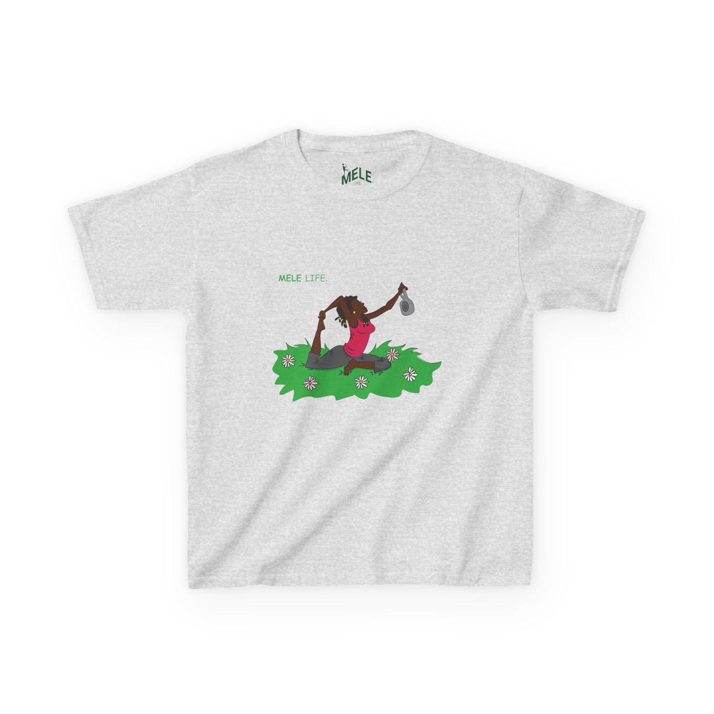 Kids Tee - Yoga Lady 2