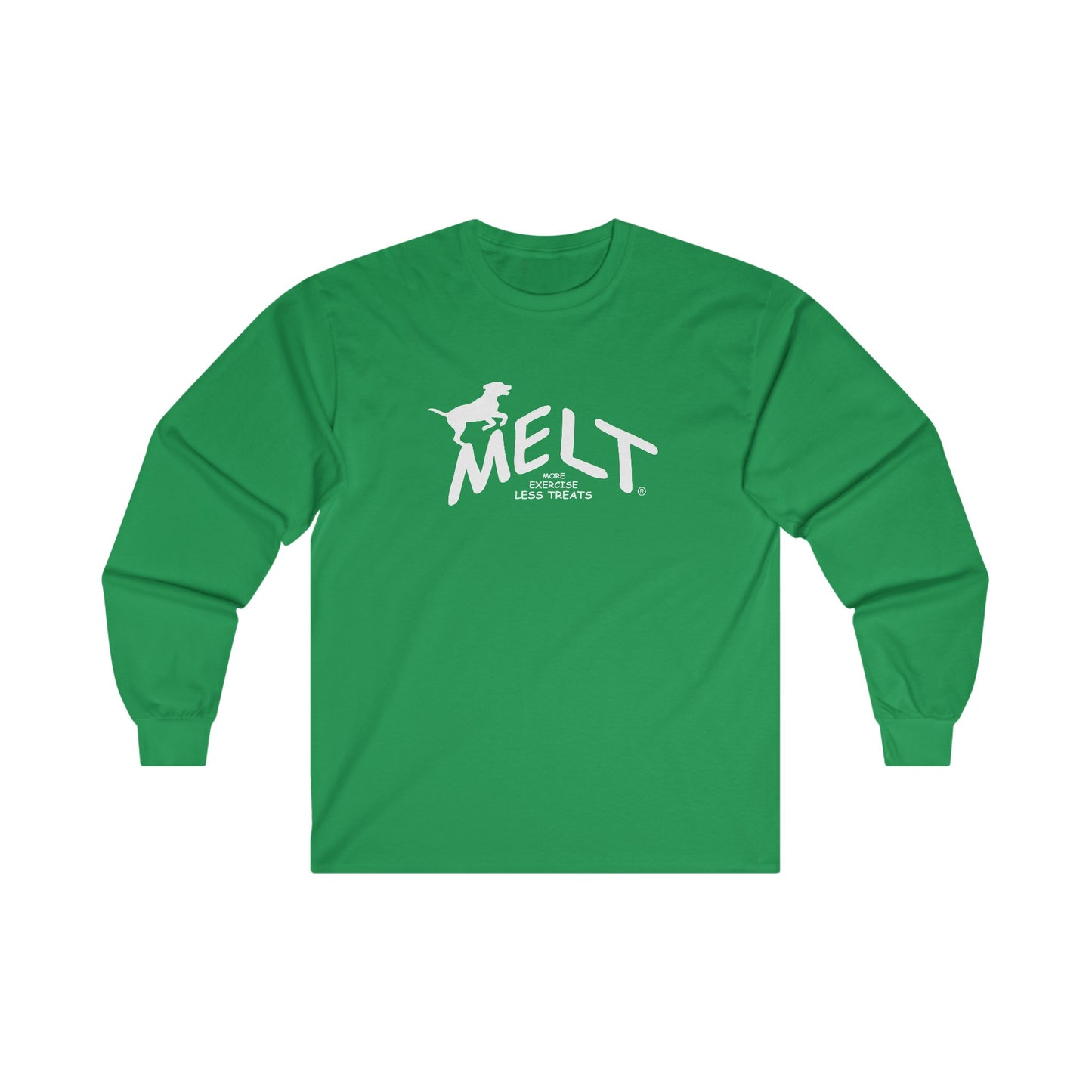 Long Sleeve Tee (unisex) - MELT  (large image - white)