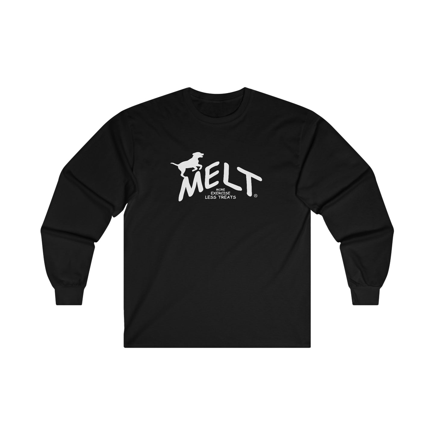 Long Sleeve Tee (unisex) - MELT  (large image - white)