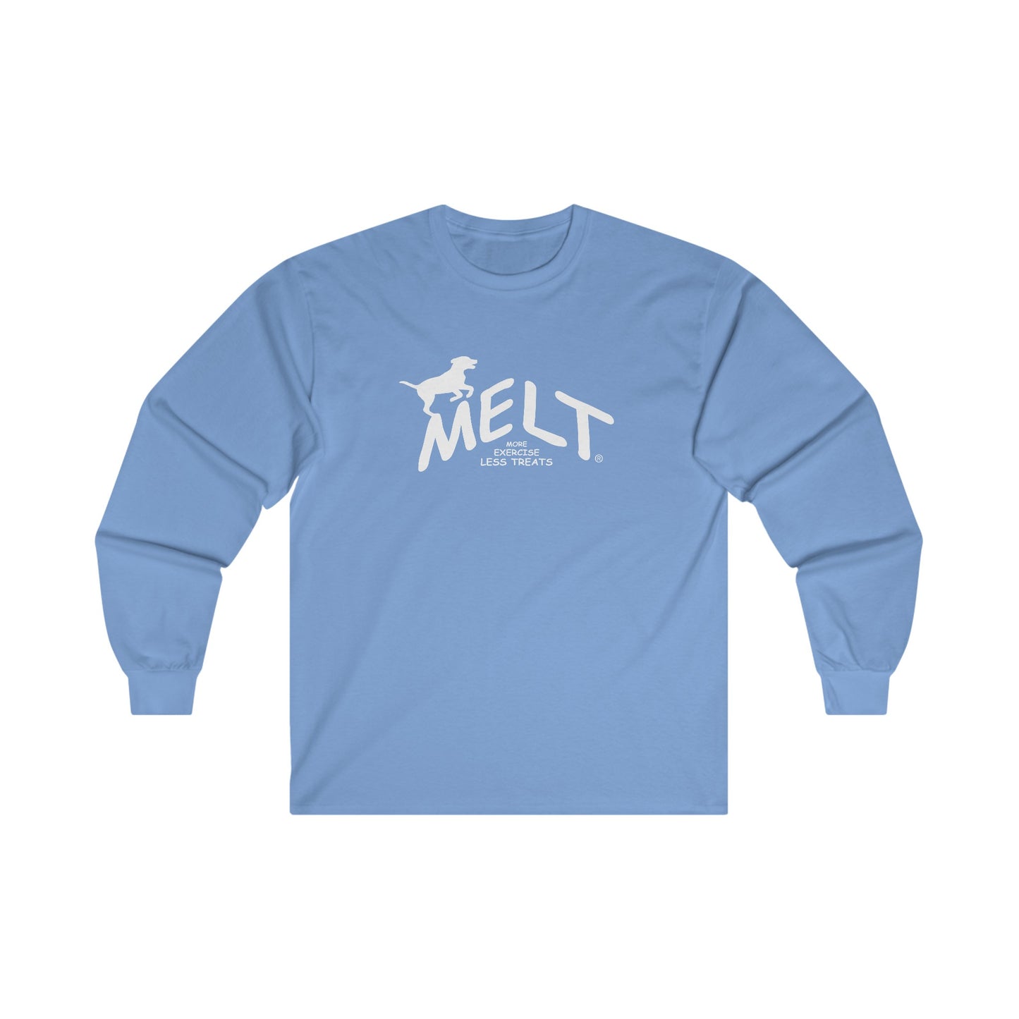 Long Sleeve Tee (unisex) - MELT  (large image - white)