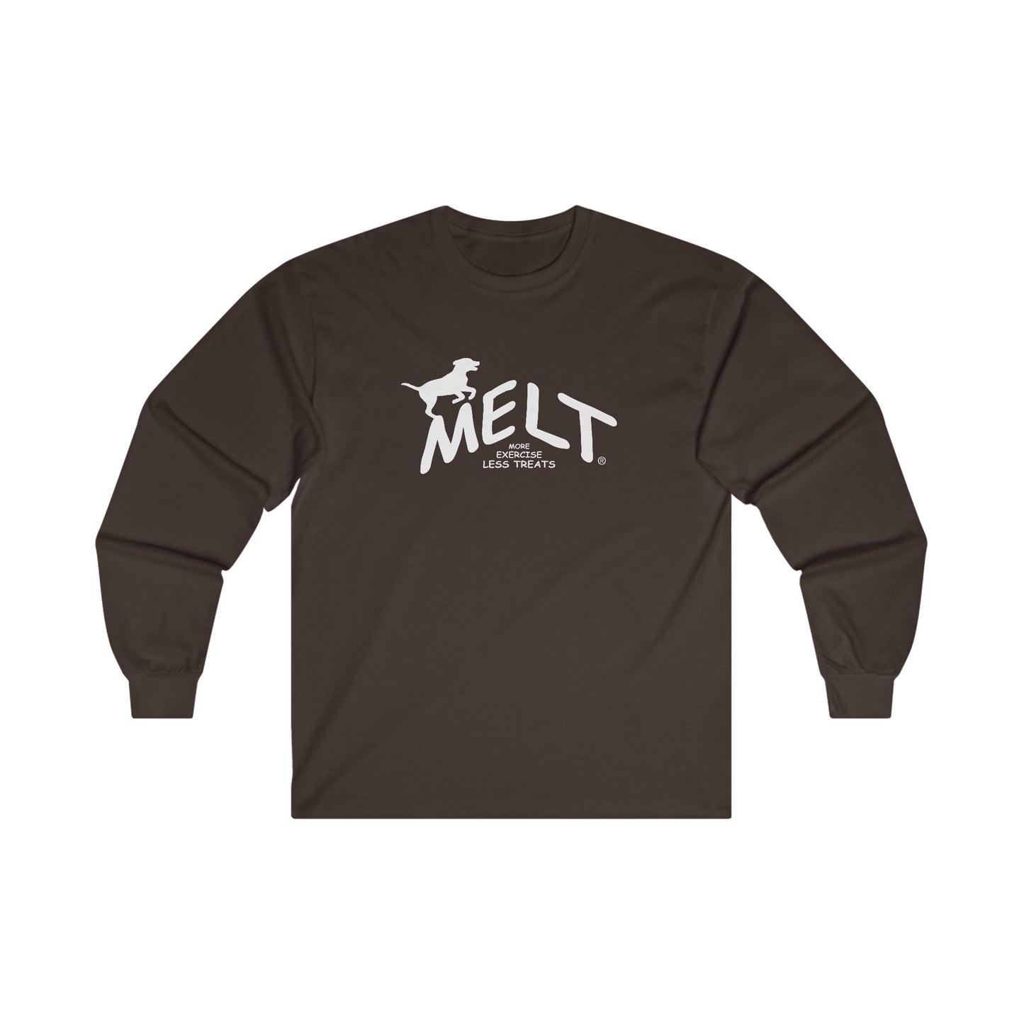 Long Sleeve Tee (unisex) - MELT  (large image - white)