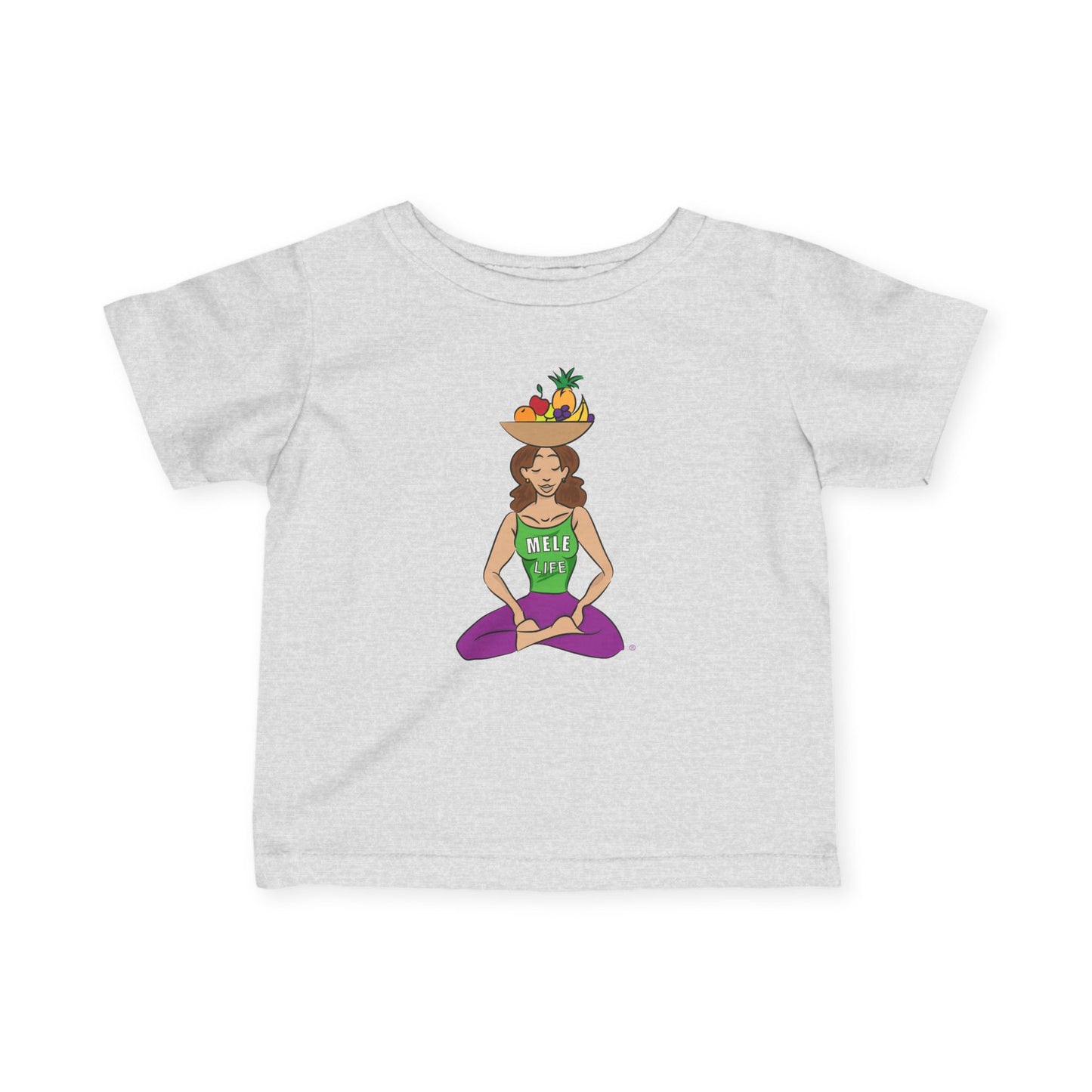 Infant Tee - Yoga Lady 1