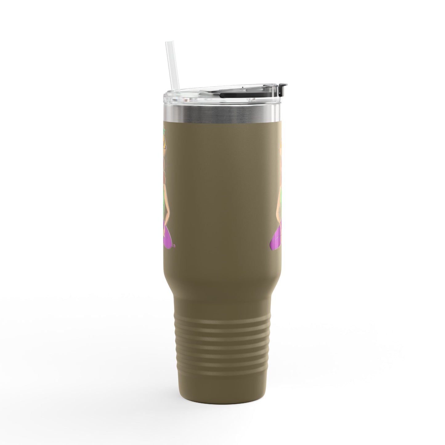 Travel Mug (40 oz) - Yoga Lady 1