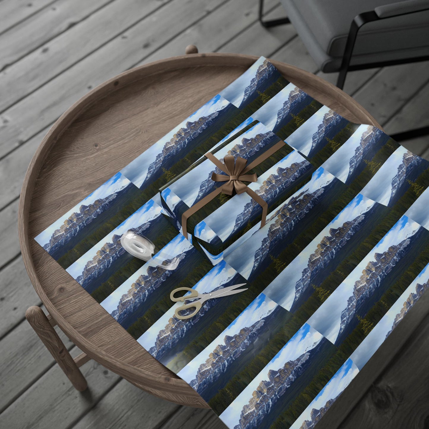 Wrapping Paper - Castle Mountain in Banff National Park