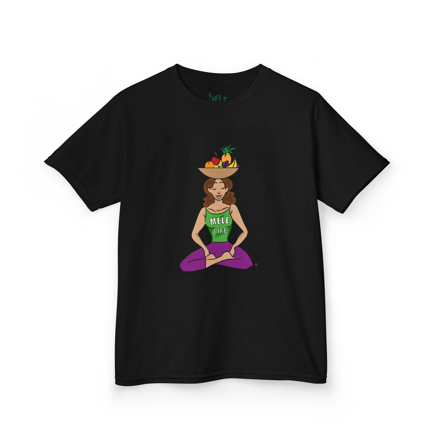 Kids Tee - Yoga Lady 1