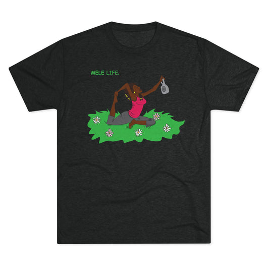 Triblend Tee (unisex) - Yoga Lady2