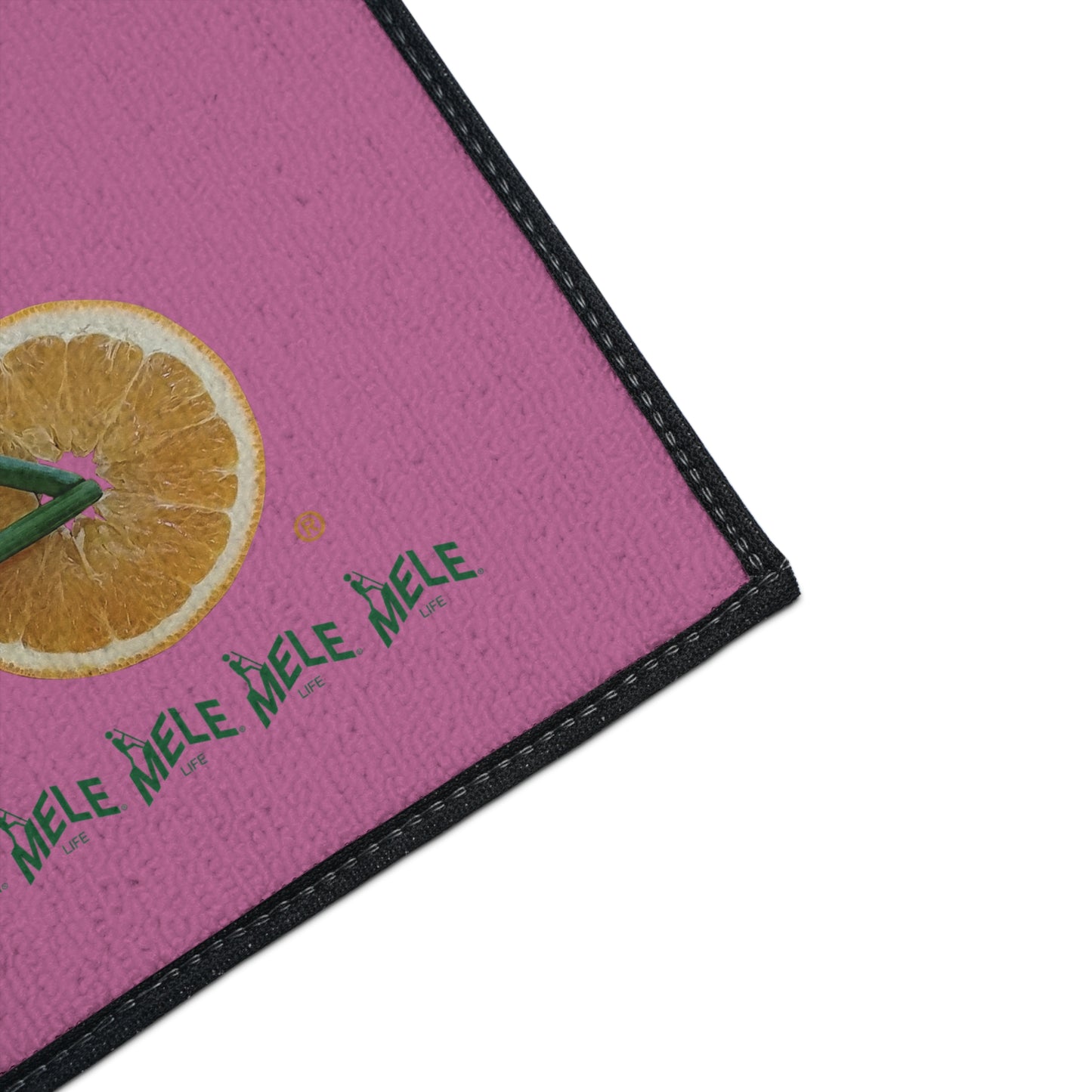 Floor Mat - Veggie Bike  (pink)