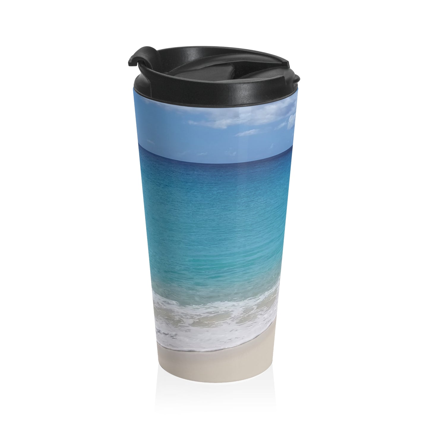 Travel Mug (15oz) - Beach Paradise