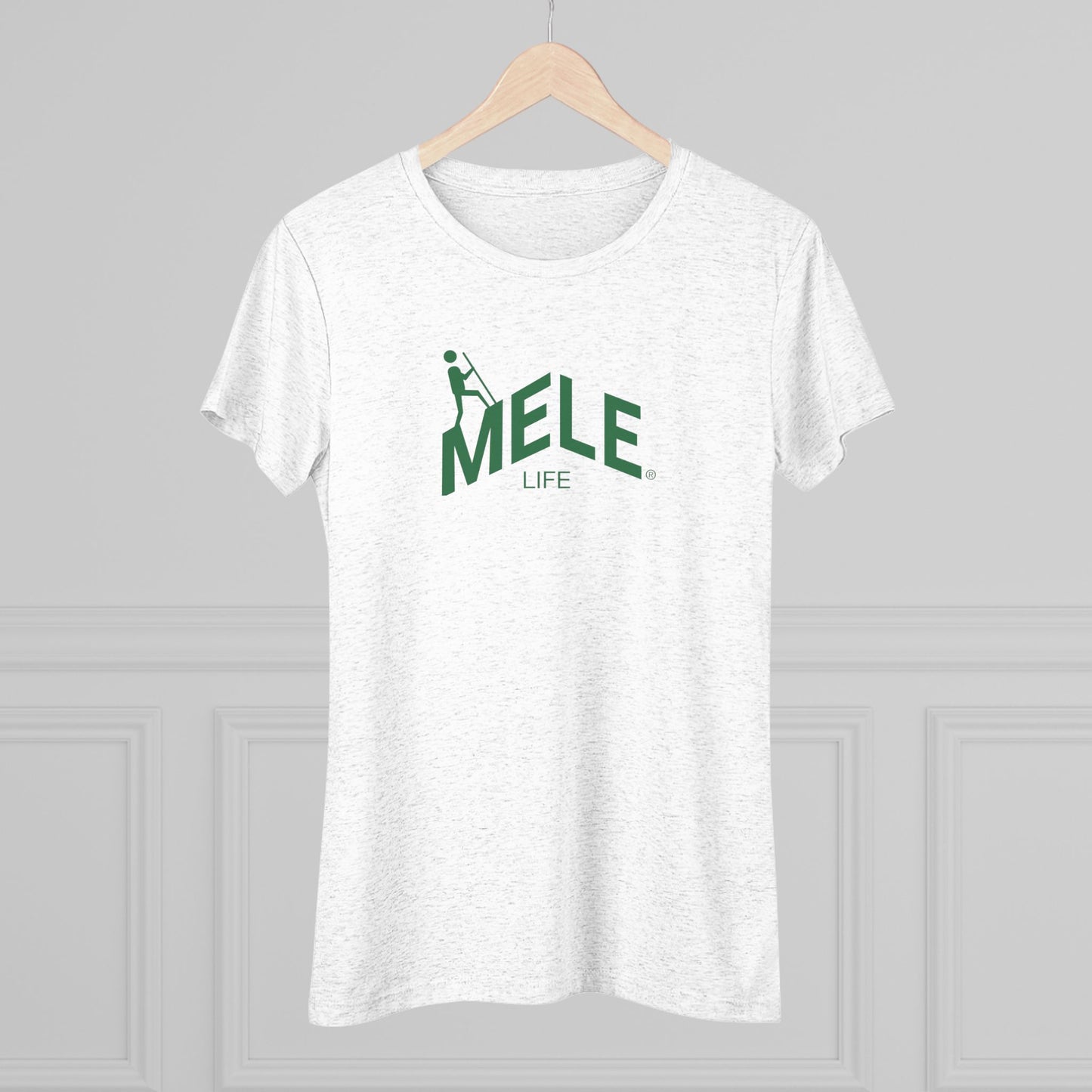 Women's Triblend Tee - MELE LIFE