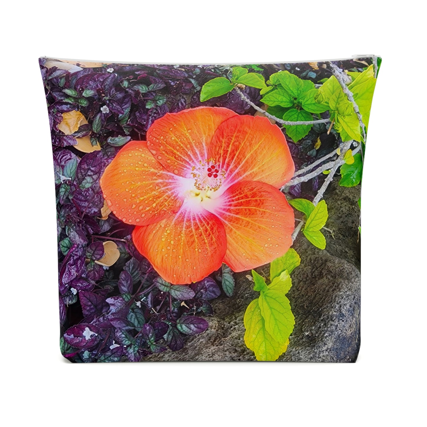 Cosmetic Bag - Hibiscus  (Kauai)