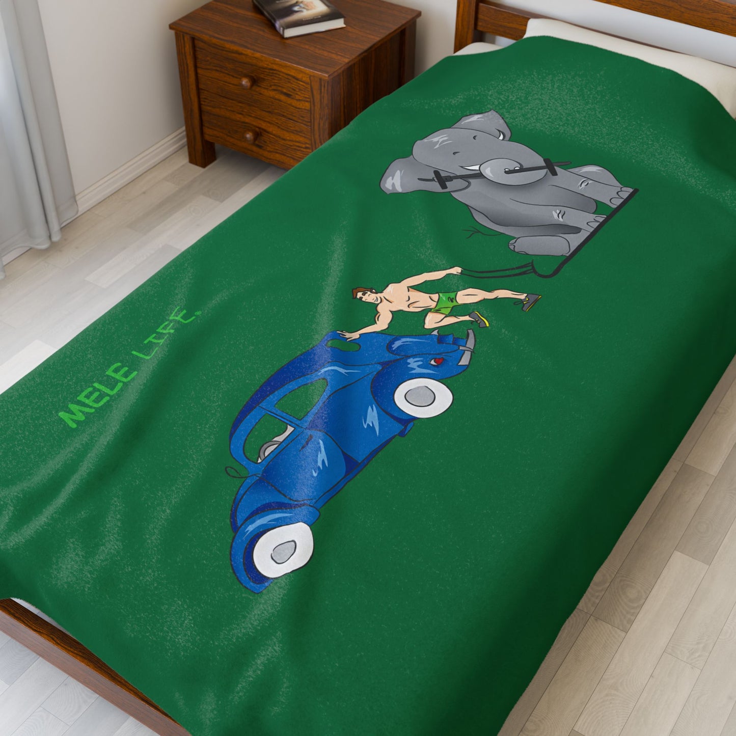 Blanket  - Strong White Man  (green)