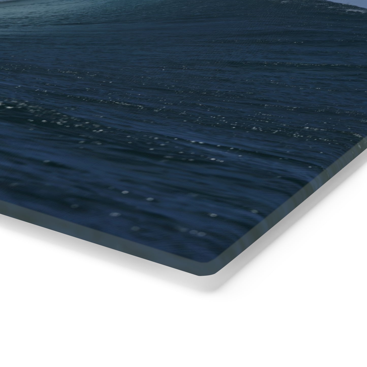 Cutting Board (glass) - Wave  (left)