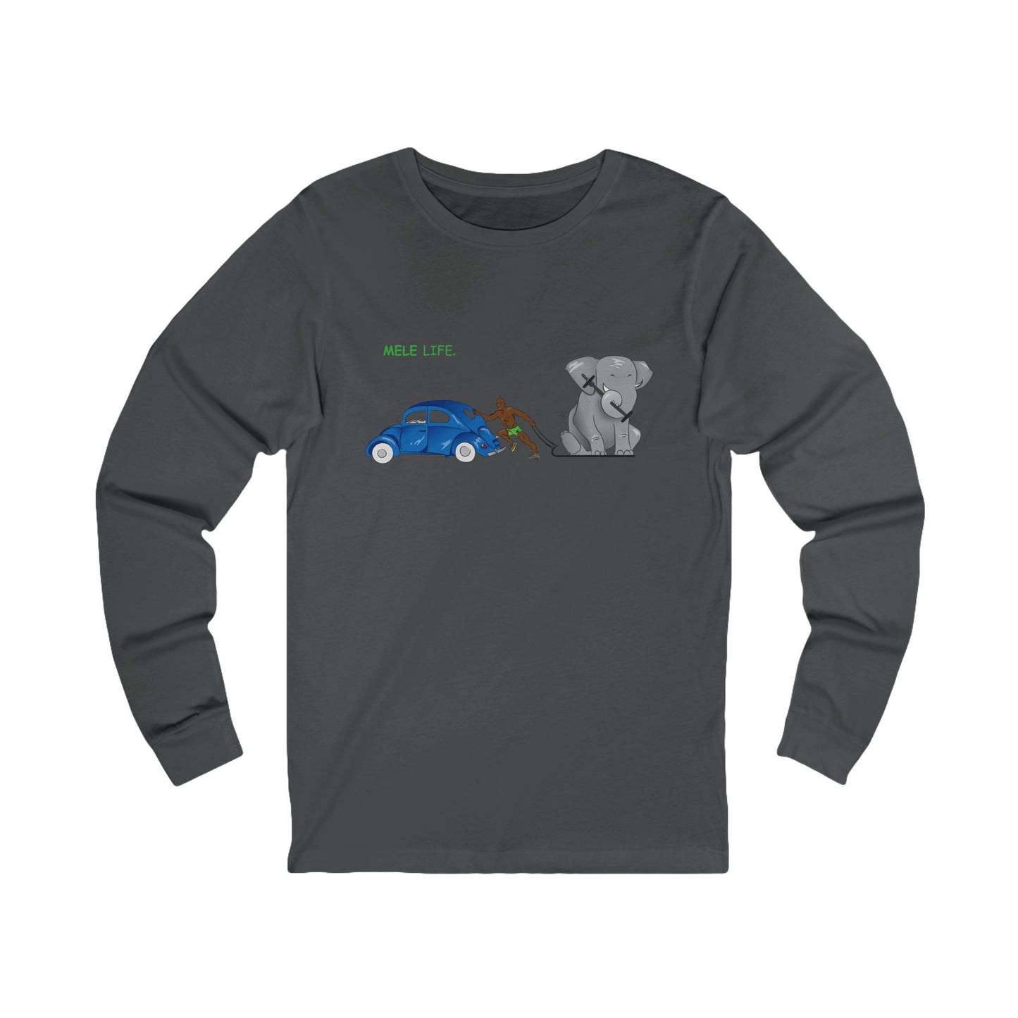 Long Sleeve Tee (Unisex) - Strong Black Man