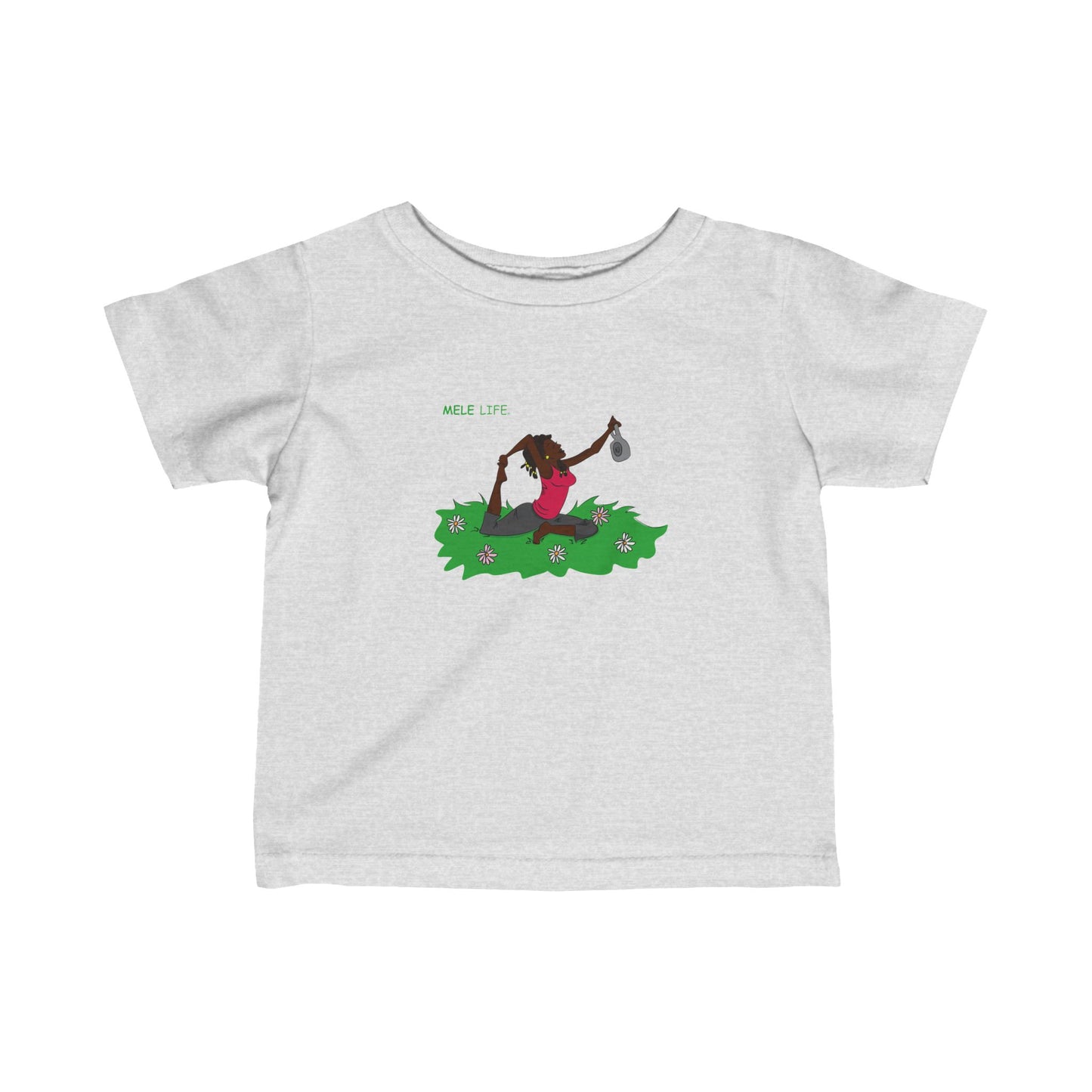 Infant Tee - Yoga Lady2