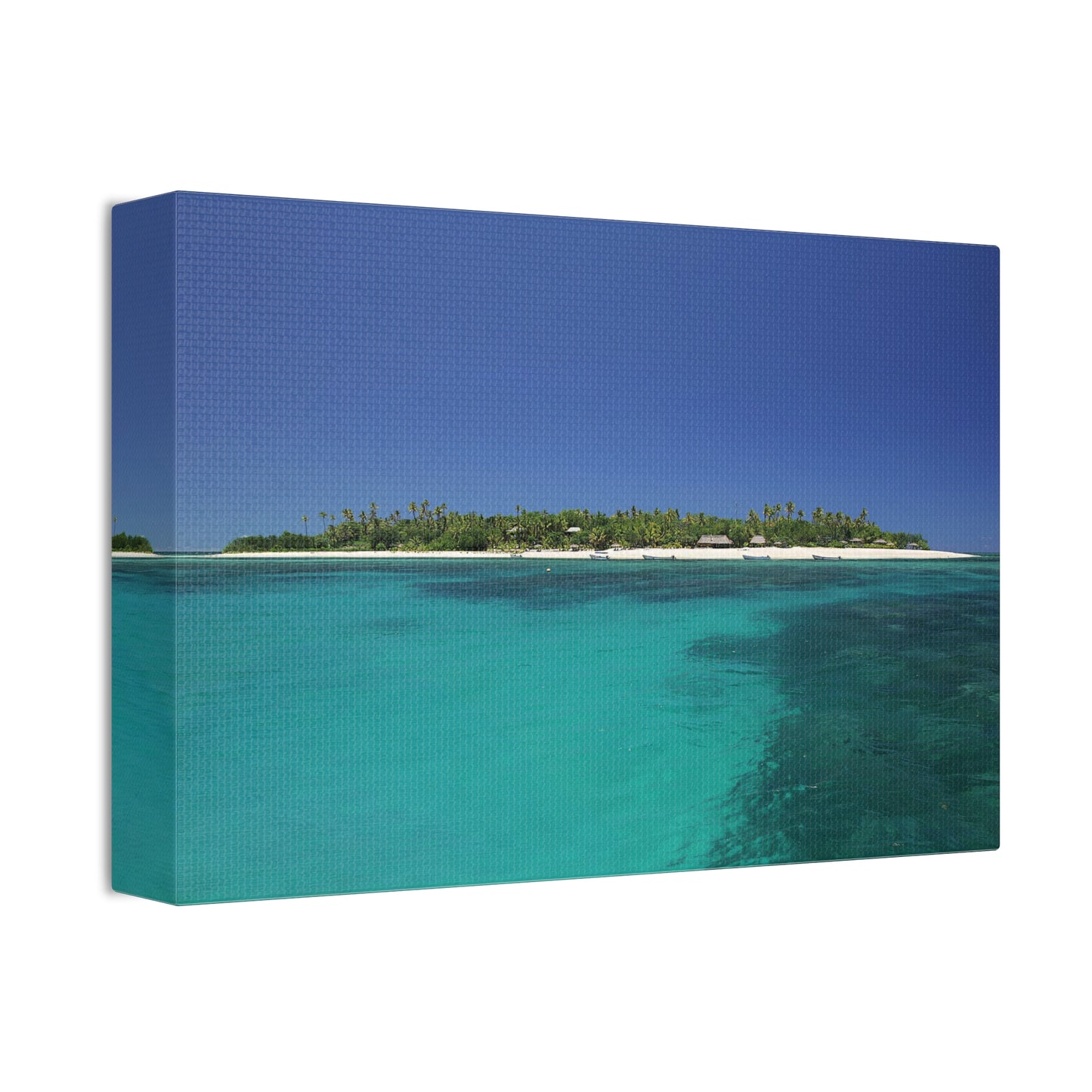 Canvas Wall Art - Tropical Island (Fiji)