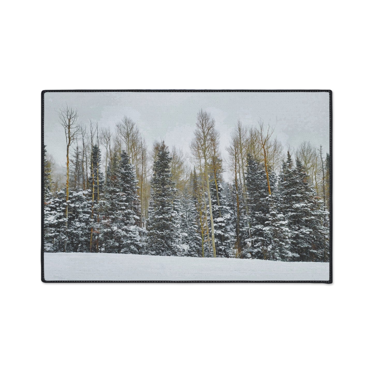 Floor Mat - Forest Winterscape