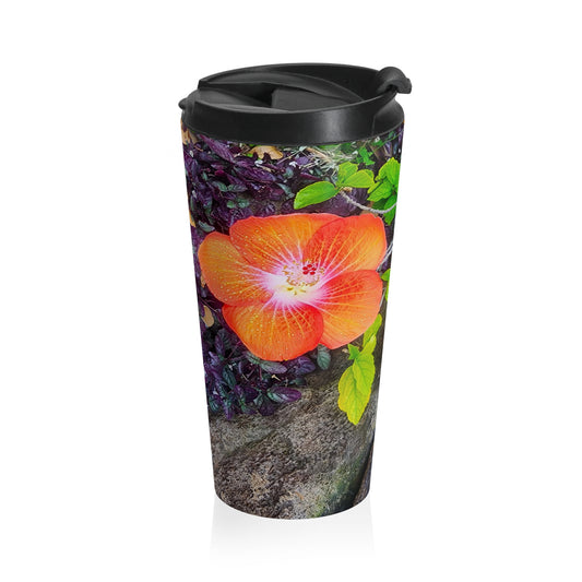 Travel Mug - Hibiscus flower  (Hawaii)