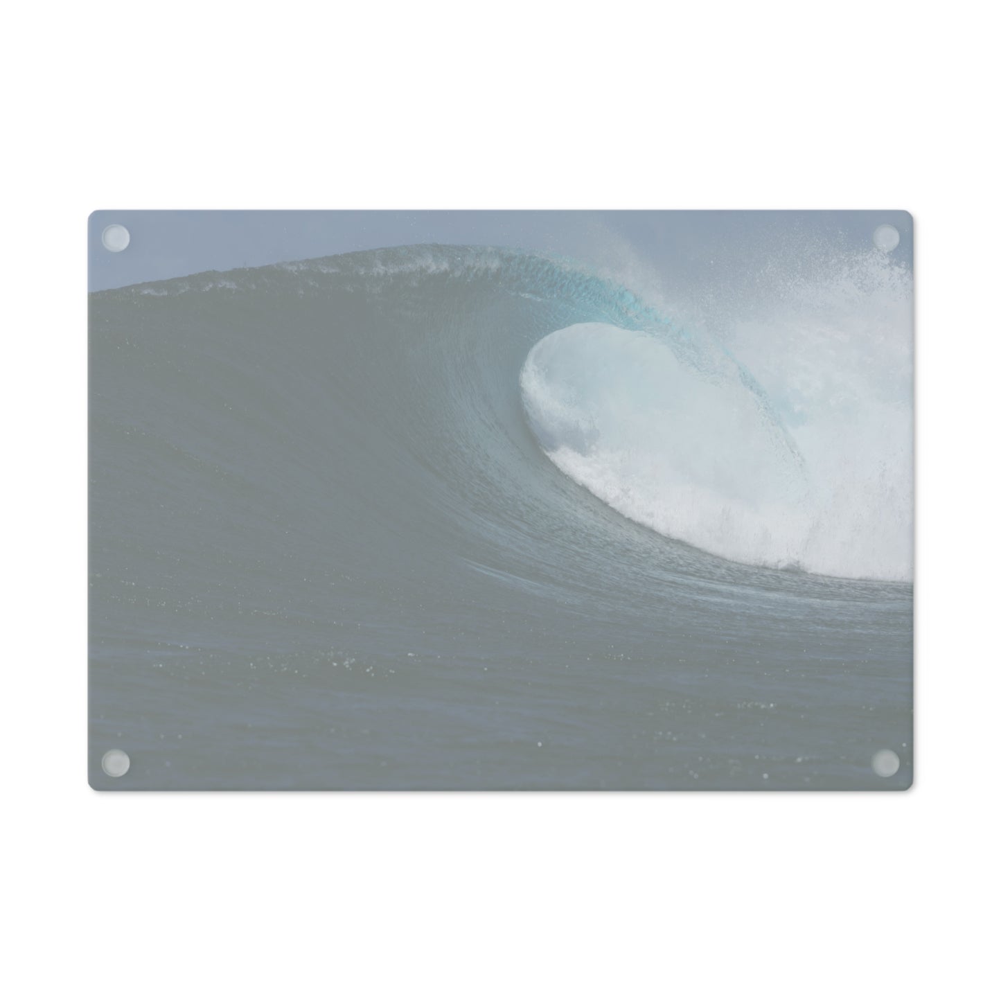 Cutting Board (glass) - Wave  (left)