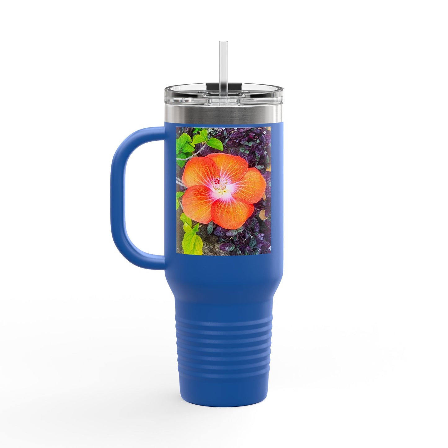 Travel Mug (40oz) - Hibiscus Flower (Hawaii)