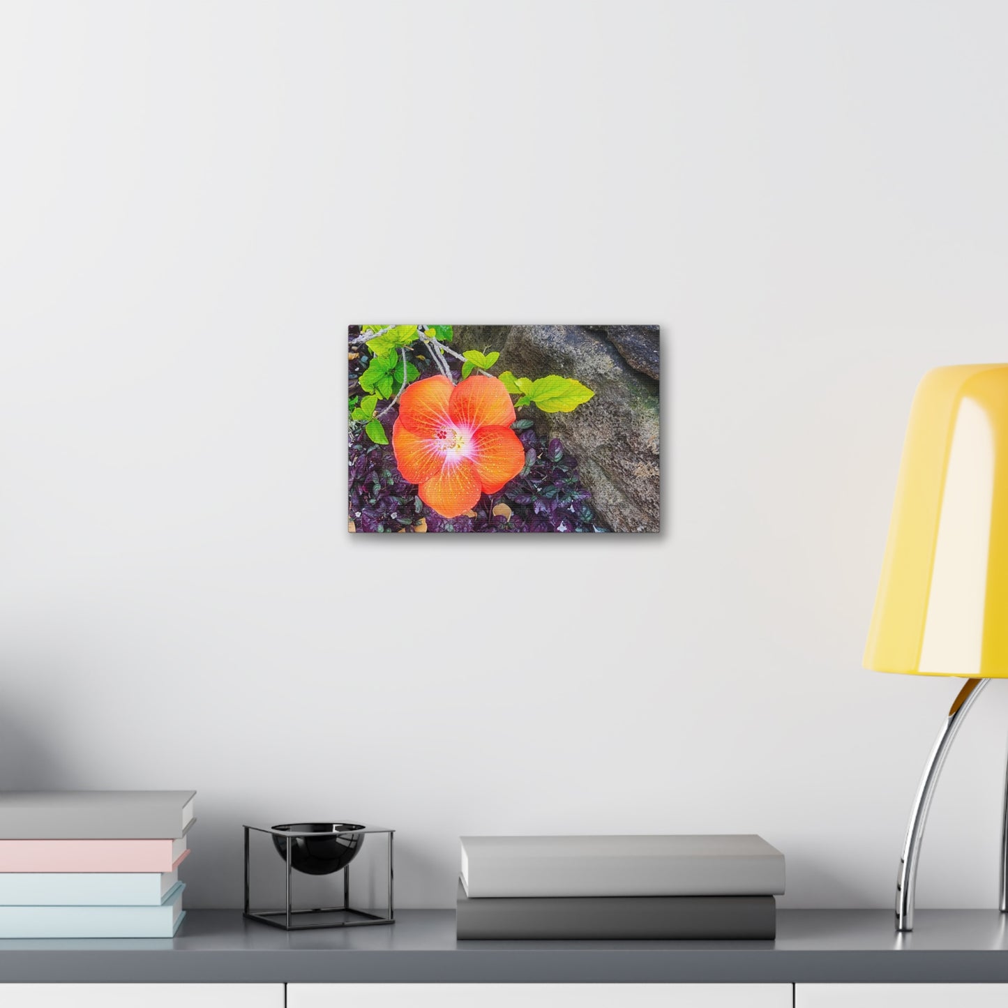 Canvas Wall Art - Hawaiian Hibiscus Flower
