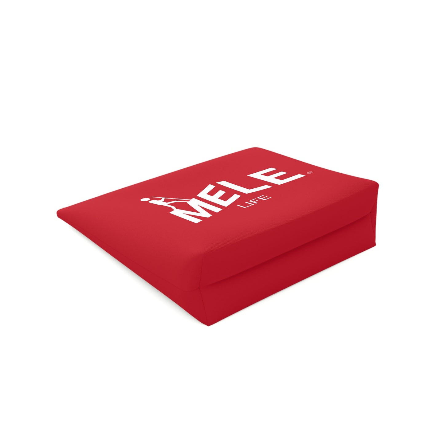 Cosmetic Bag - MELE LIFE logo   (red)